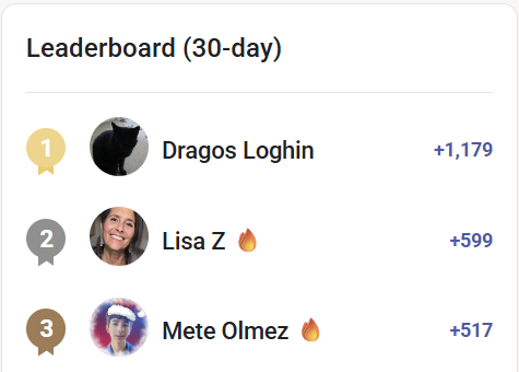 December Dojo WINNERS 🏆