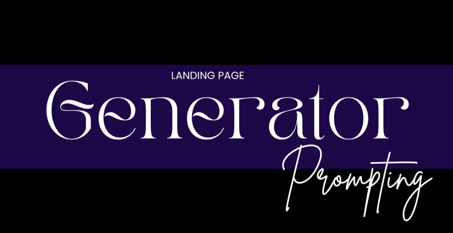 Landing Page Generator Prompting
