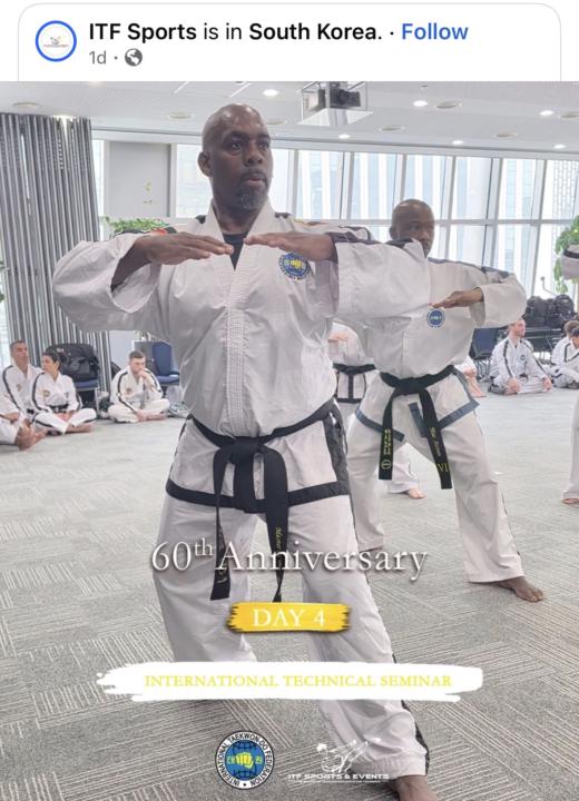 Master El Bey Representing IMA at the 60th Anniversary Celebration in South Korea!
