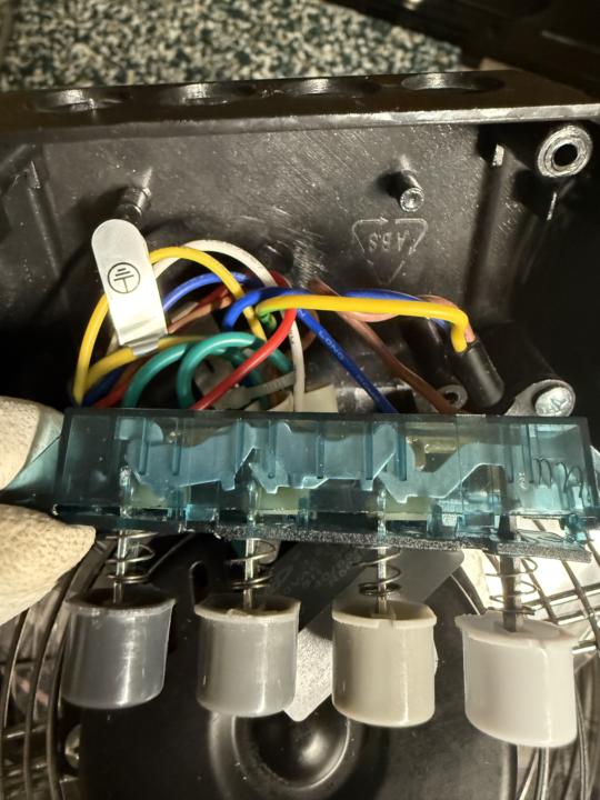 Repairing a household fan