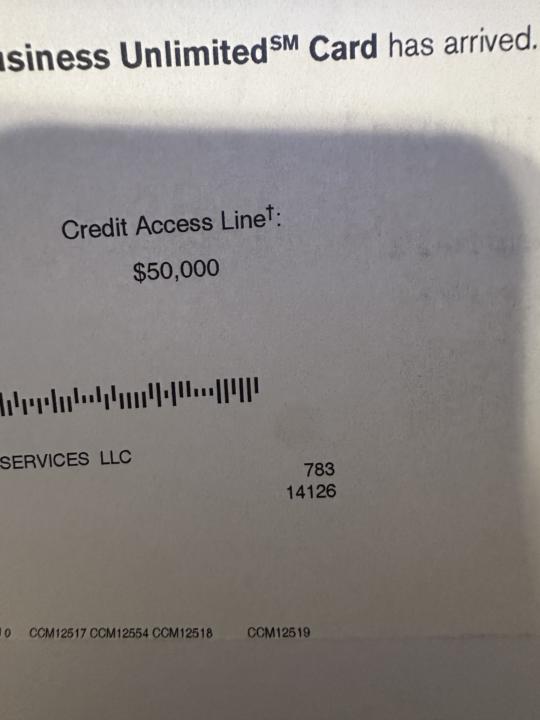 Just received my first 50k chase ink unlimited card!!! All thanks to Eddy and Chris 🙏🏻😎