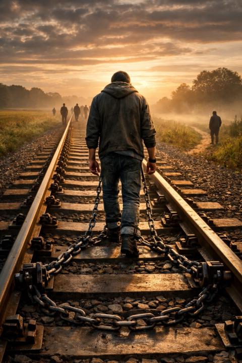 Most People Never Step Off The Tracks