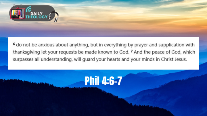 Do NOT Be Anxious