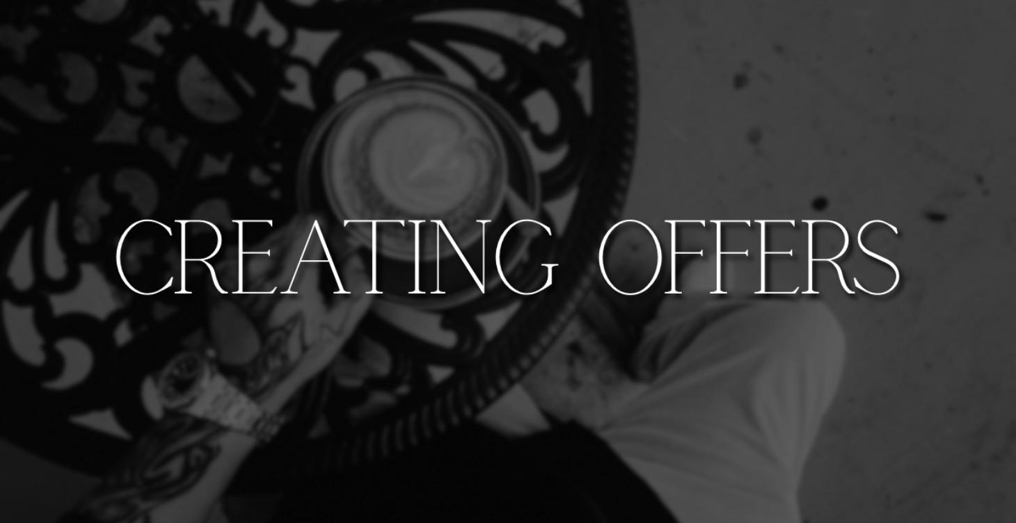 Creating Offers