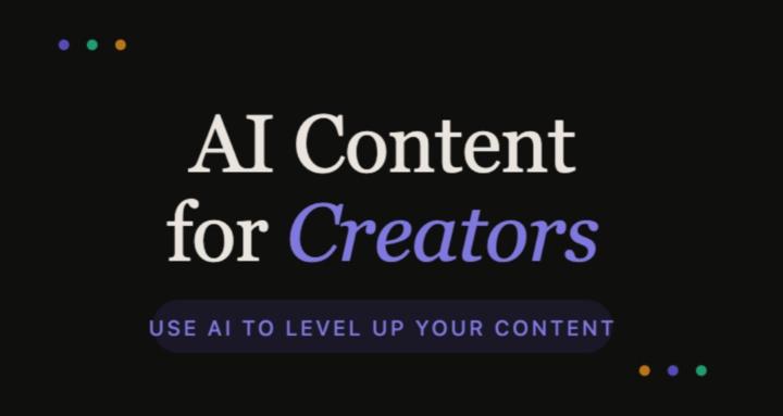 AI Content For Creators
