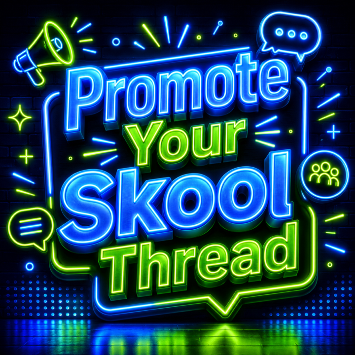 🔥 Weekly Promo Thread: Drop Your Skool Below