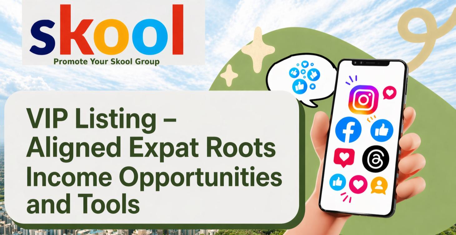 VIP Listing - Aligned Expat Roots Online Business