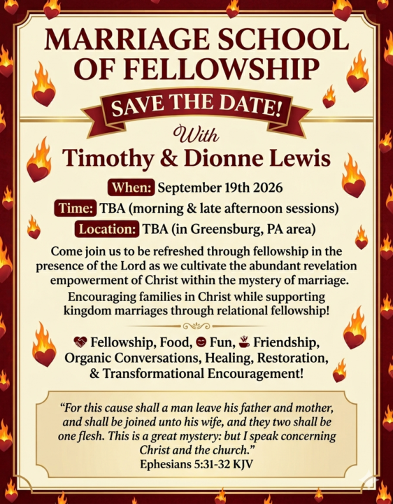 MARRIAGE SCHOOL OF FELLOWSHIP