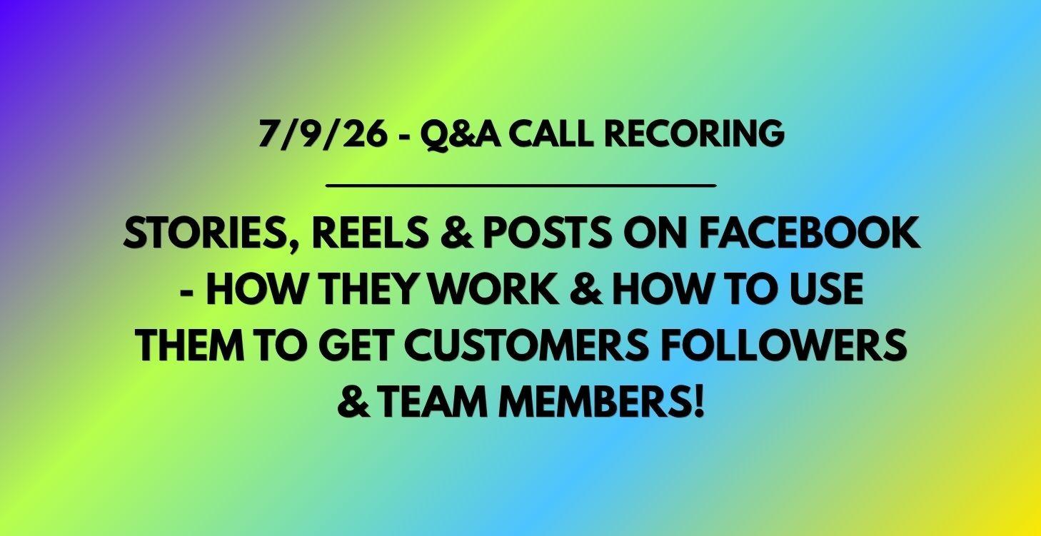 How Stories, Reels & Posts Work on Facebook