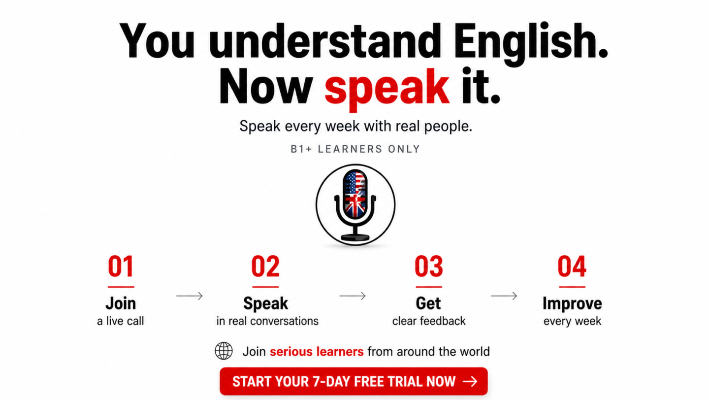 English Speaking Gym