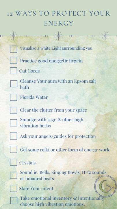 11 Ways to Protect Your Energy