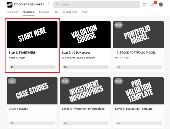 Step 1: Welcome to STOCKS FOR BEGINNERS 🎉