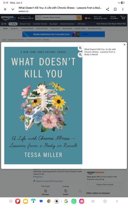 Book club's 1st book!