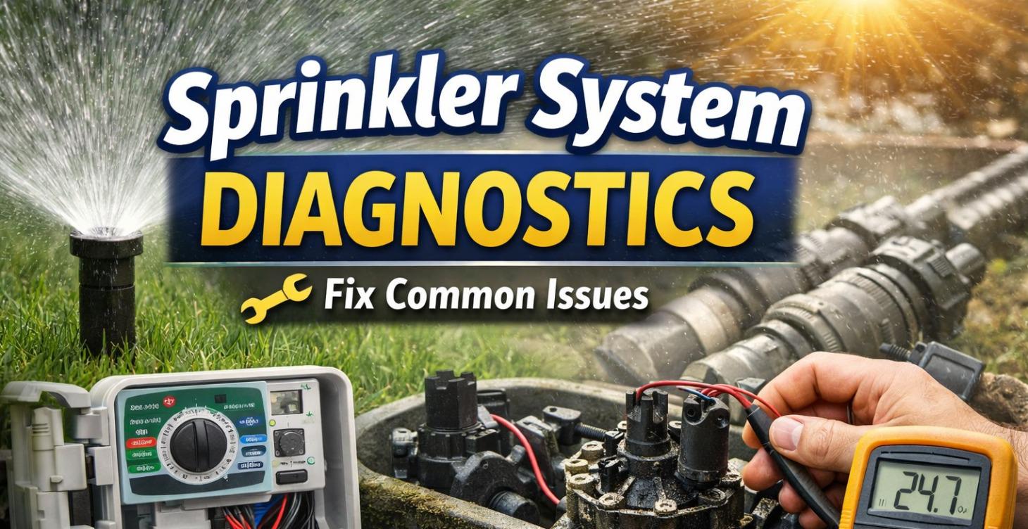 Sprinkler System Diagnostics Fix Common Issues