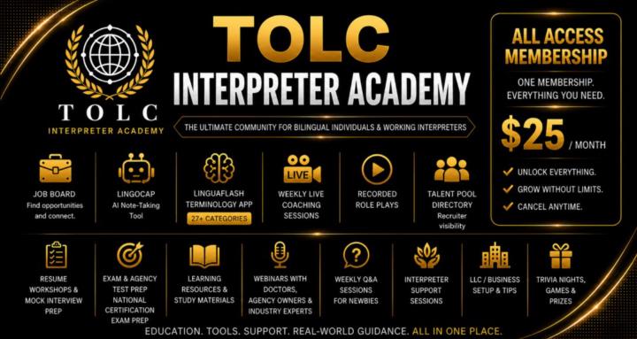 TOLC Intepreter Academy