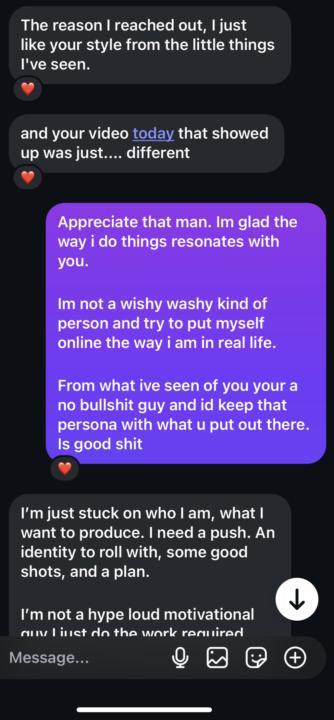 Specific Insta Reel to Client Call