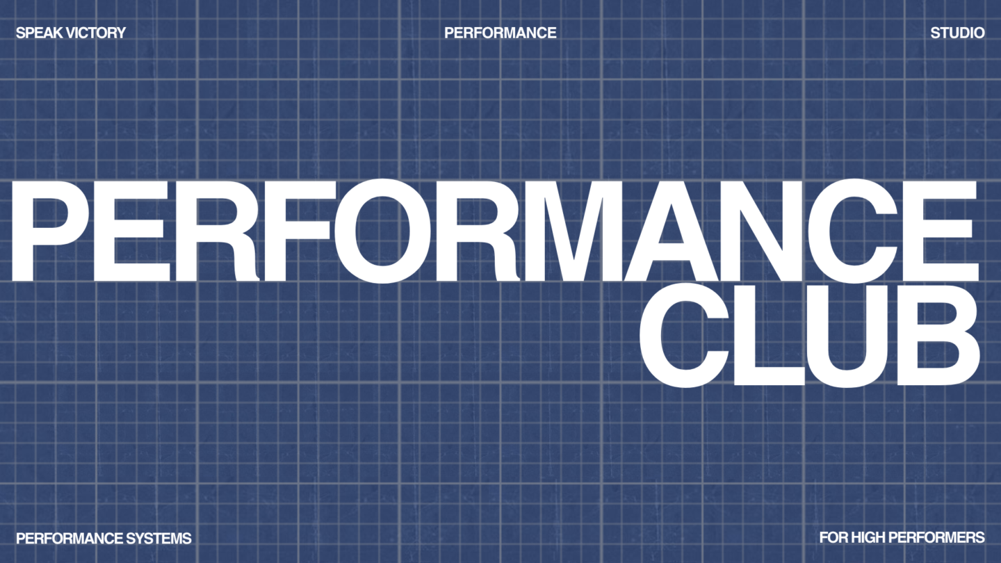 SPEAK VICTORY PERFORMANCE CLUB