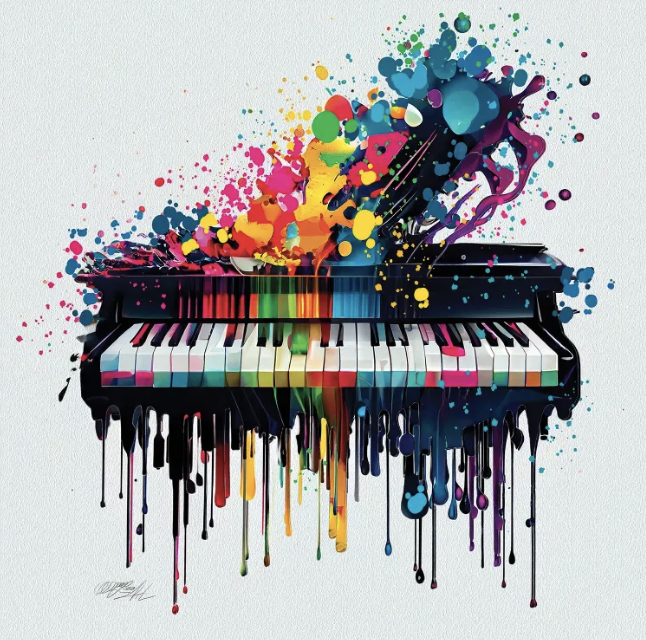 Colorful 🌈 🎹 🎶