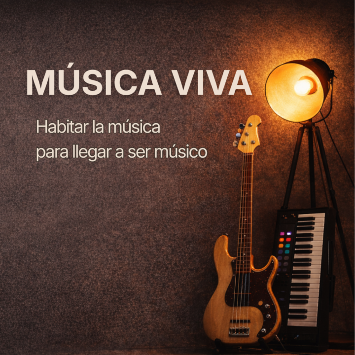 TE DOY LA BIENVENIDA A MÚSICA VIVA