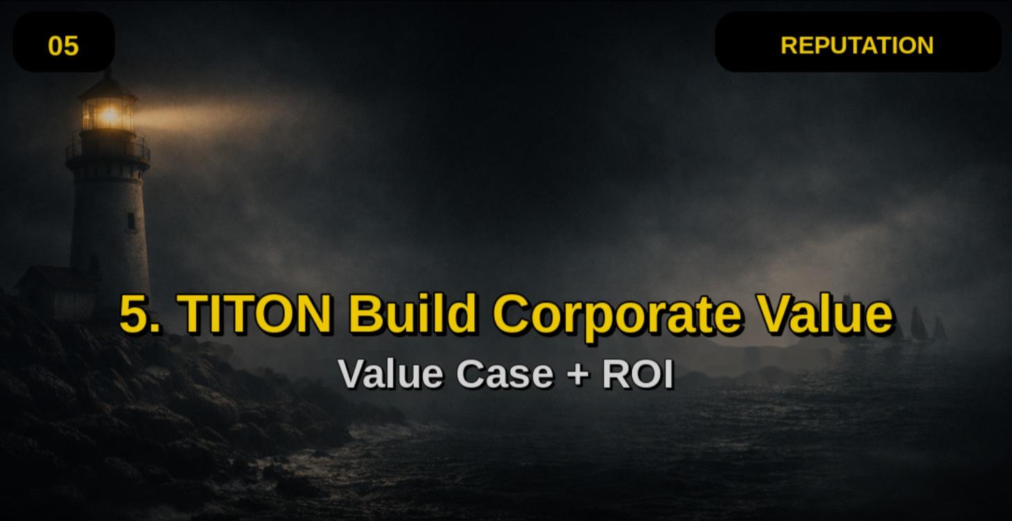 5. TITON Corporate Value Pyramid + ROI Lab
