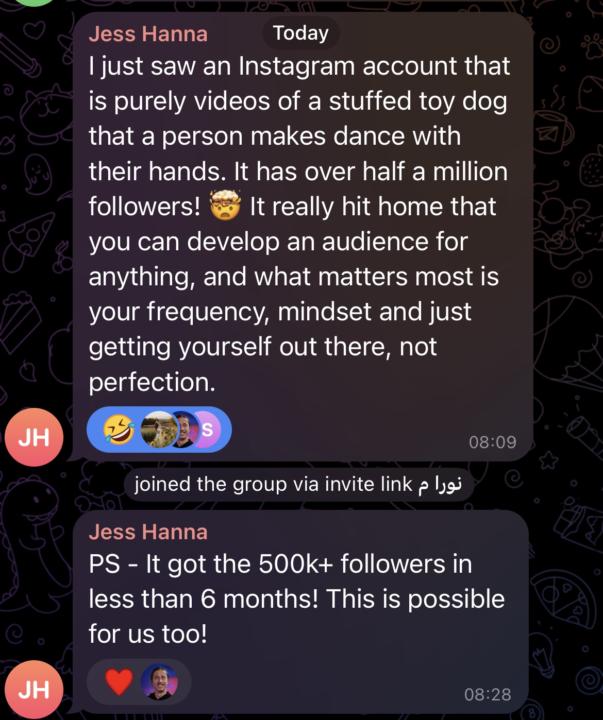 Lil motivation for growing your IG following 😸