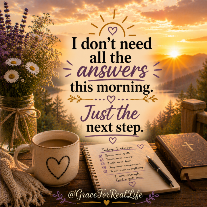 Today... Trust the next step
