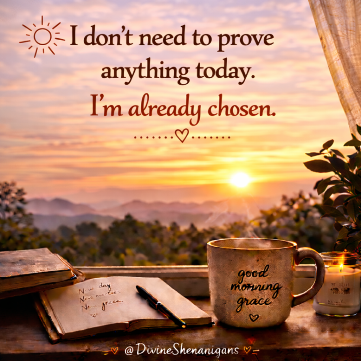 We are chosen...