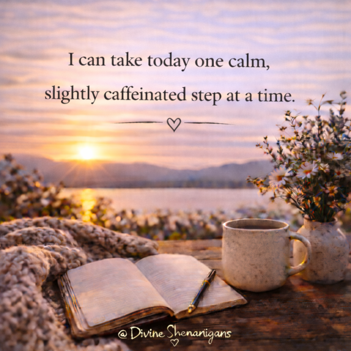 Take today at your pace...