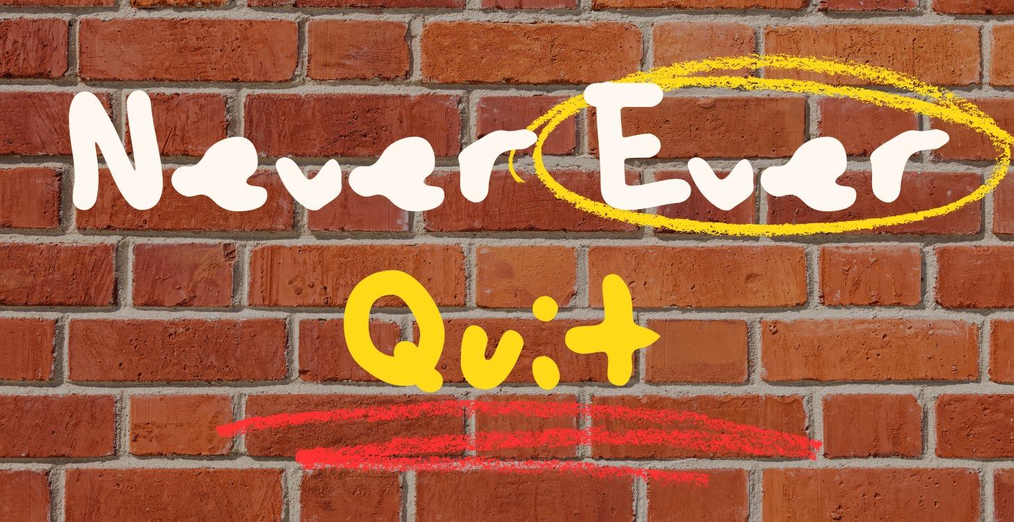 Videos of me hitting the wall but never  quitting