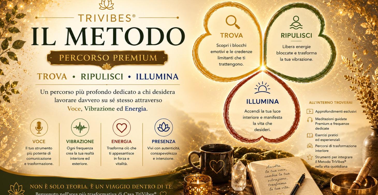 🌟 IL METODO TRIVIBES® Premium