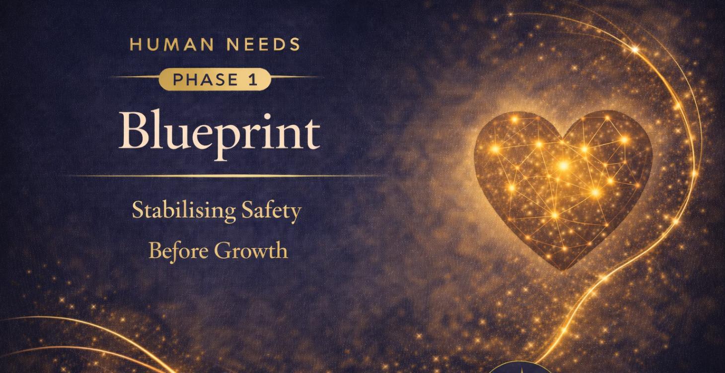 Human Needs Blueprint: Phase 1:  Survival & Safety