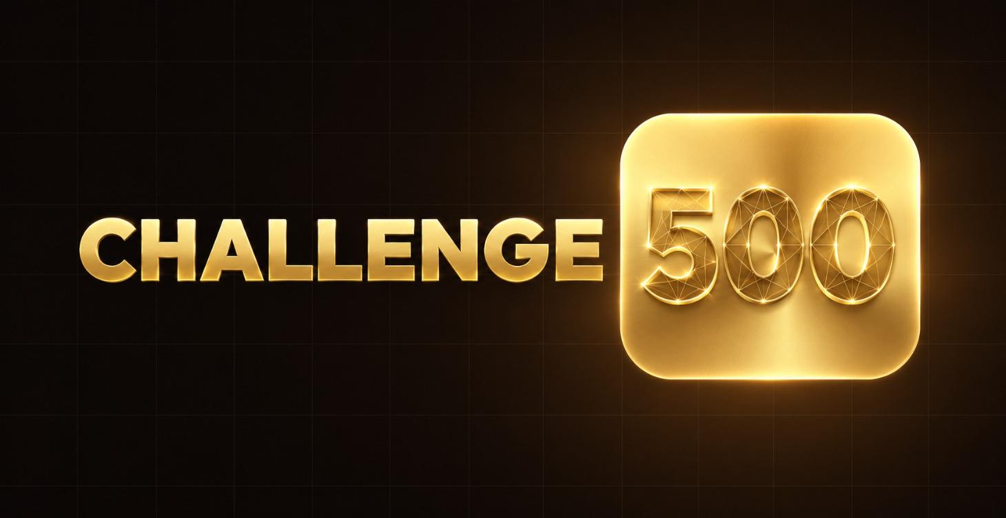 COMMENCE ICI : CHALLENGE 500$