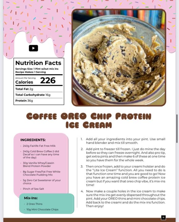 Protein Ice Cream