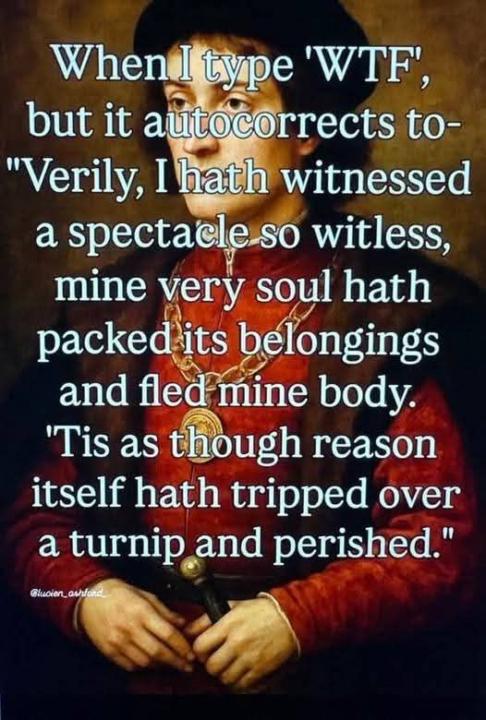 Auto correct... (Post from Scott)