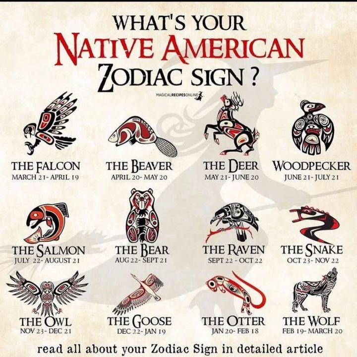 Native American Zodiac Signs