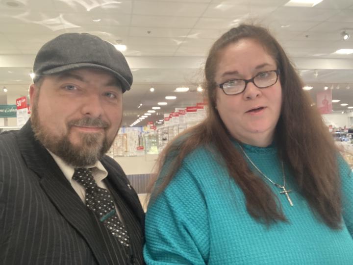 Spending the day with my bride 