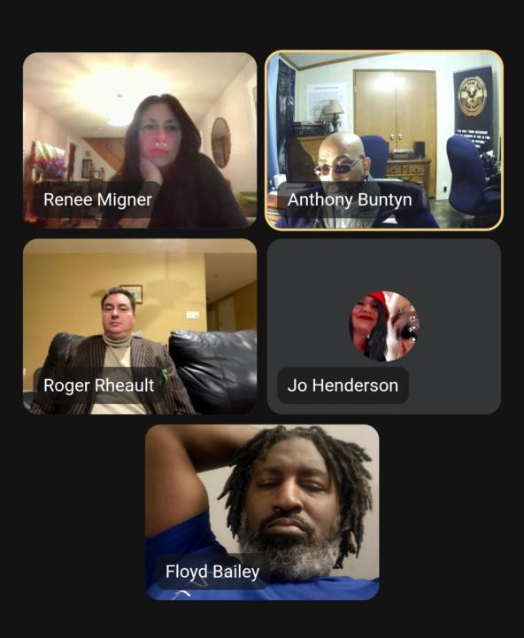 Sunday meeting 1/25/2026