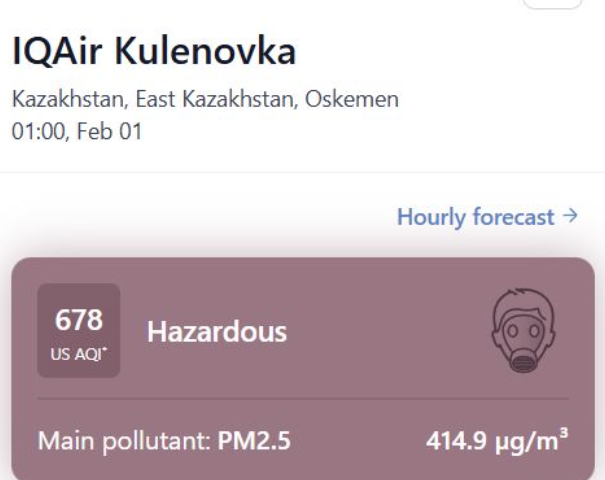 Longevity VS AIR polution (You don’t feel it today (maybe), but you pay for it later.)