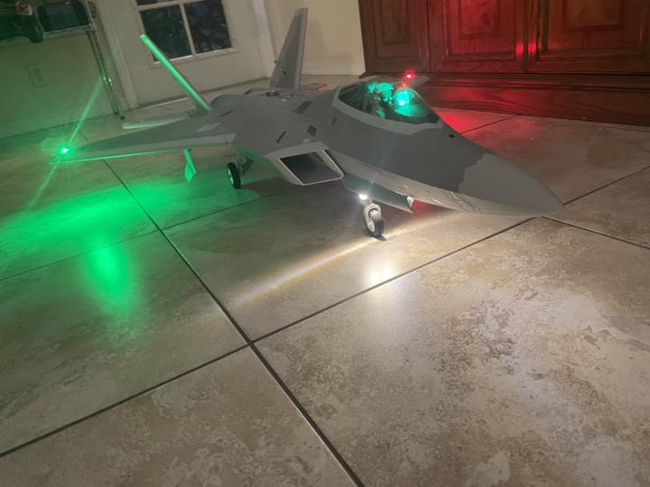 The Freewing F-22 80mm