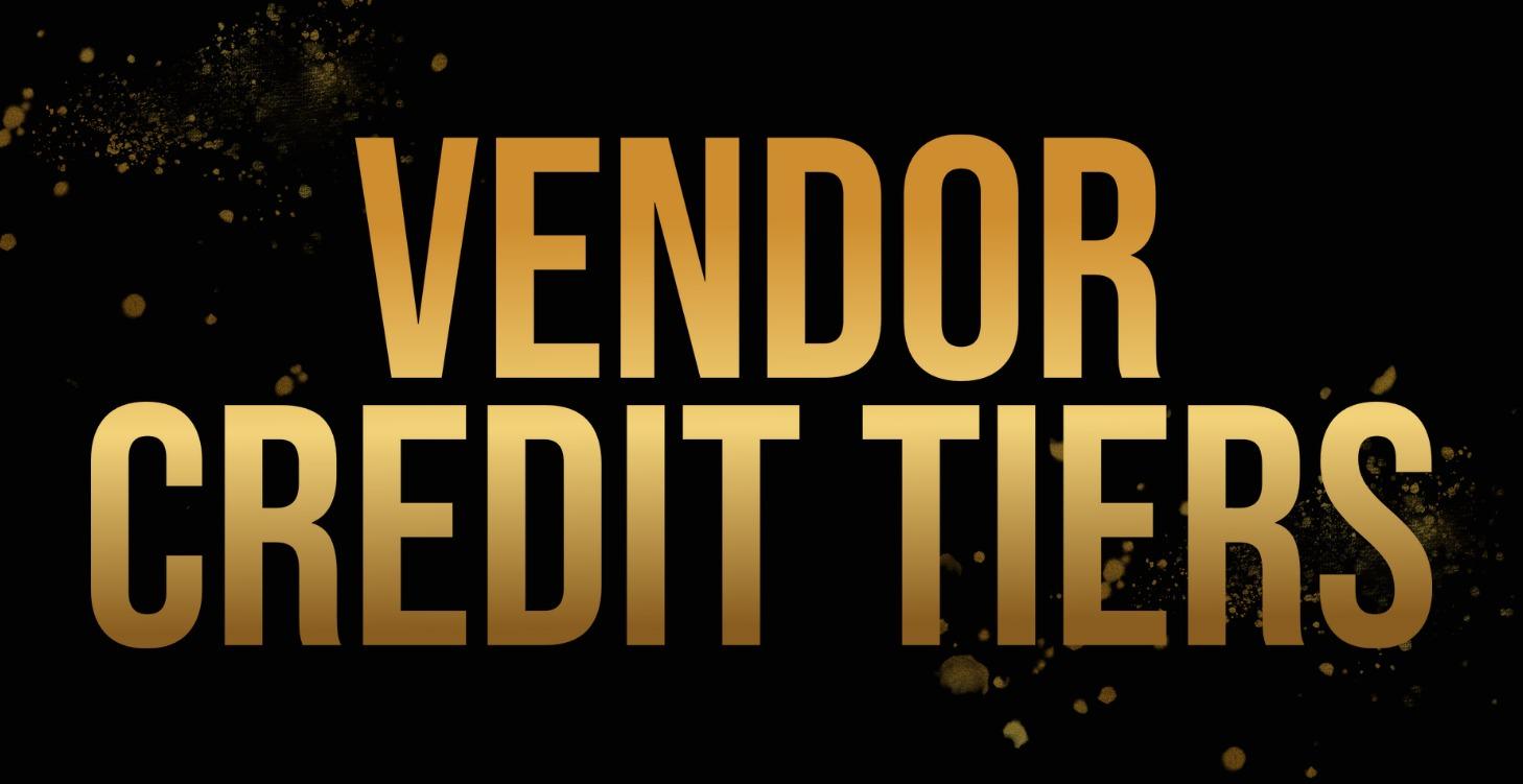 Vendor Credit Tiers Explained