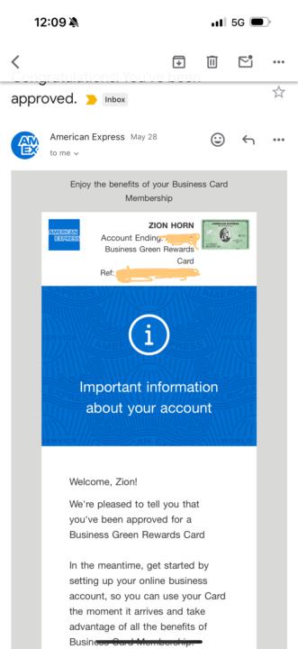 Credit card approvals 