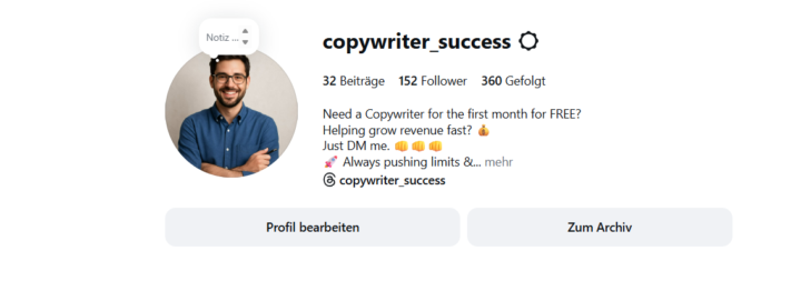 My copywriting channel 