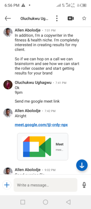 Got My First Win Guys