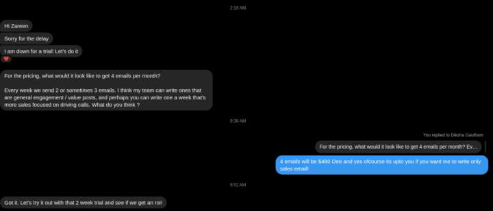 2 Clients In 24 Hours