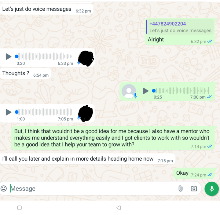 I'm not good at twisting knife