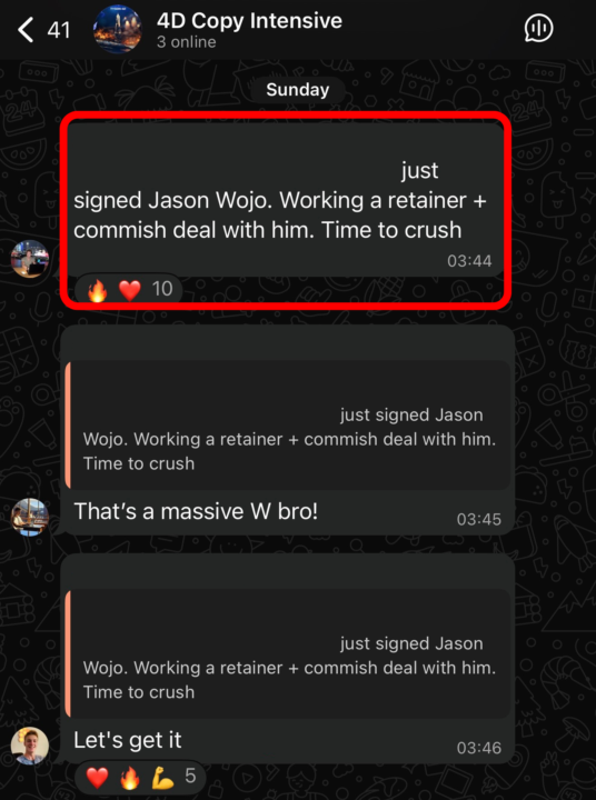 POV: a 4DCI student just closed Jason Wojo... 