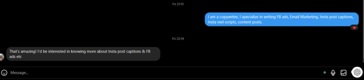 What should I say ?? 