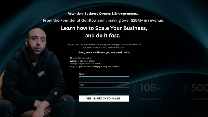 Brutally Rate My Landing Page Out of 10