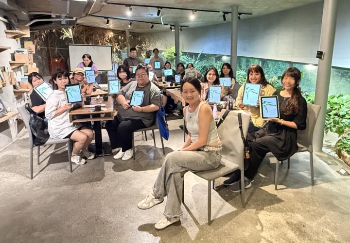 今天在基隆塔的活動順利成功！