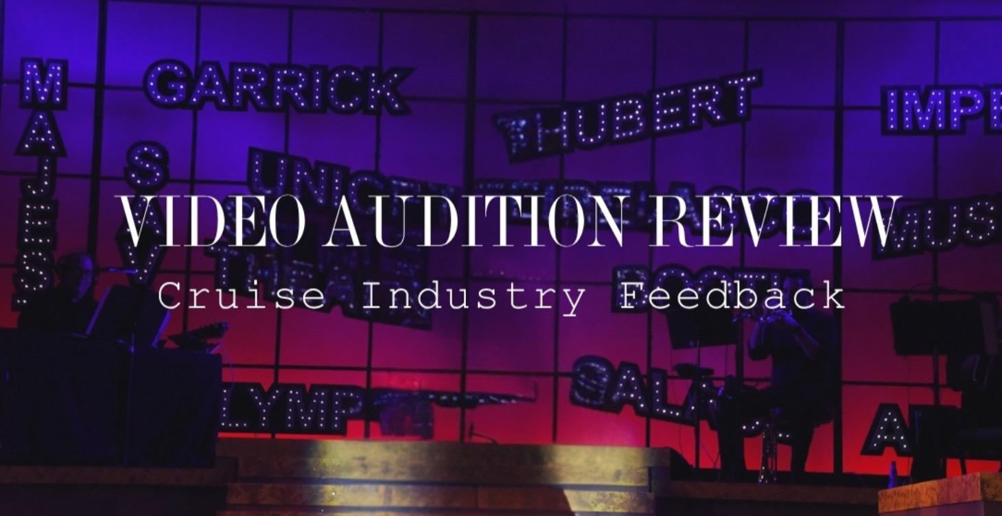 🎤 Video Audition Review: Cruise Industry Feedback